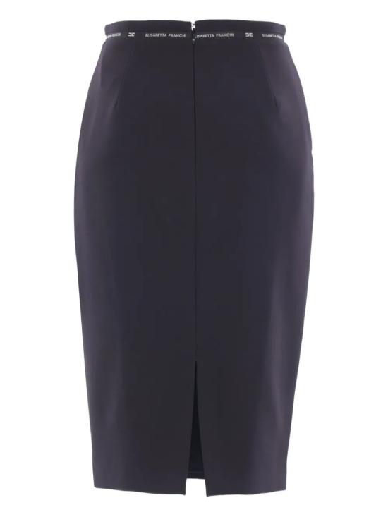 25FW 엘리자베타프랜치 미디 스커트 GO11856E2 110 NERO - ELISABETTA FRANCHI