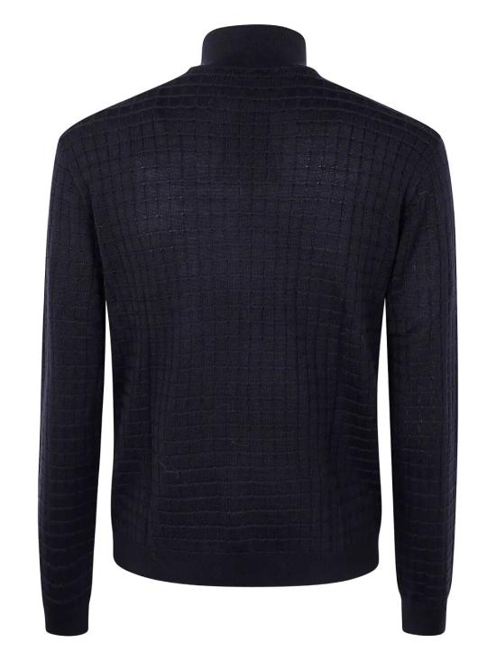 25FW 엠포리오 아르마니 집업 니트 EM003503 AF14113 UB109 DARK NAVY - EMPORIO ARMANI