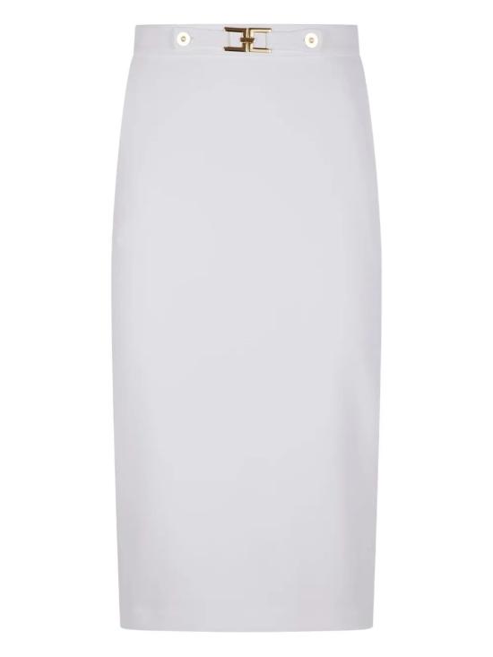 25FW 엘리자베타프랜치 미디 스커트 GO13756E2 360 AVORIO - ELISABETTA FRANCHI