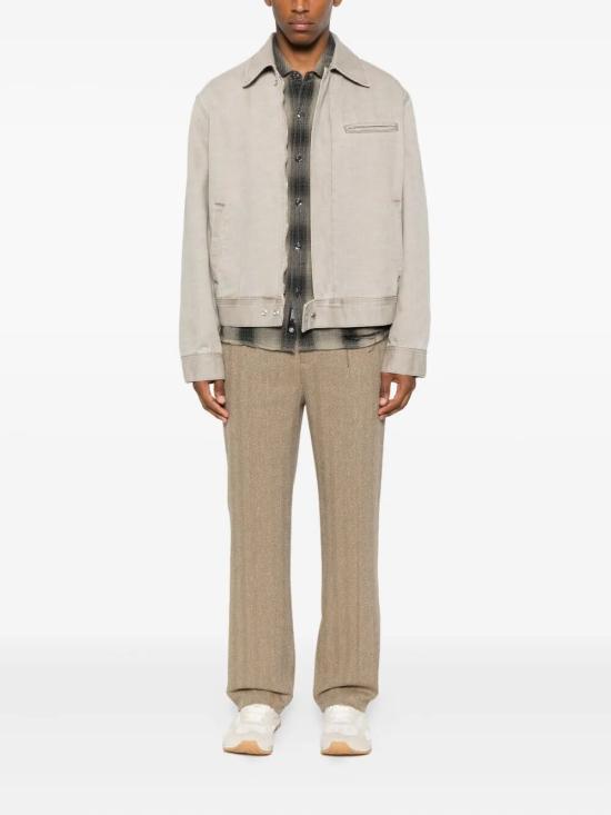 25FW 골든구스 치노 팬츠 GMP01503 P002089 82971 82971 GOLDEN BROWN OFF WHITE - GOLDEN GOOSE