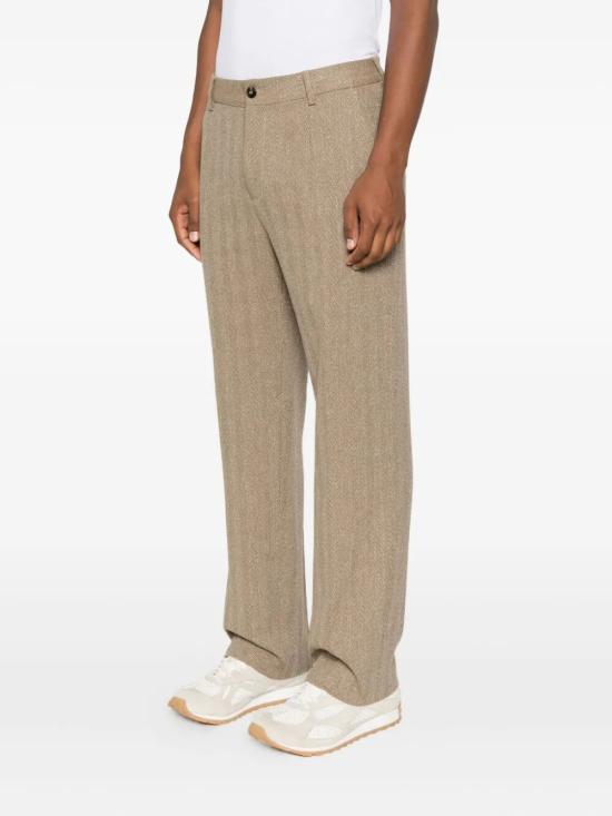 25FW 골든구스 치노 팬츠 GMP01503 P002089 82971 82971 GOLDEN BROWN OFF WHITE - GOLDEN GOOSE