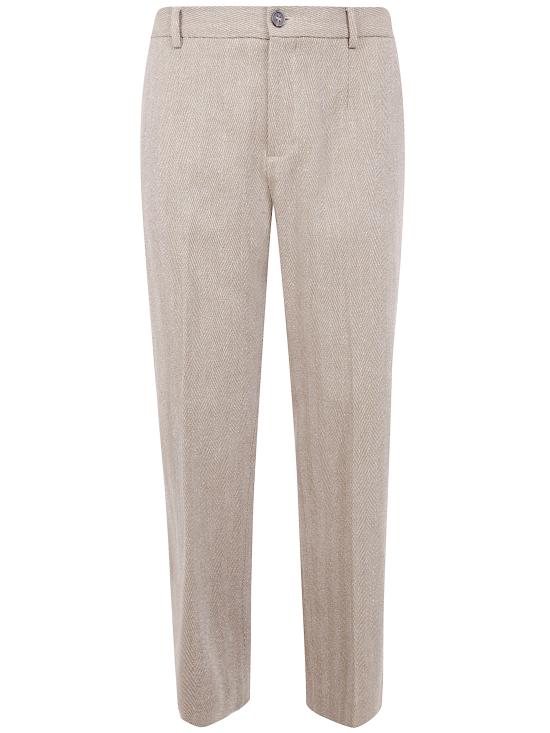 25FW 골든구스 치노 팬츠 GMP01503 P002089 82971 82971 GOLDEN BROWN OFF WHITE