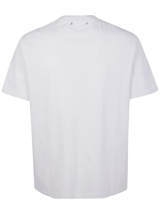 25FW 골든구스 반팔 티셔츠 GMP01220 P002254 11616 11616 ARTIC WOLF - GOLDEN GOOSE