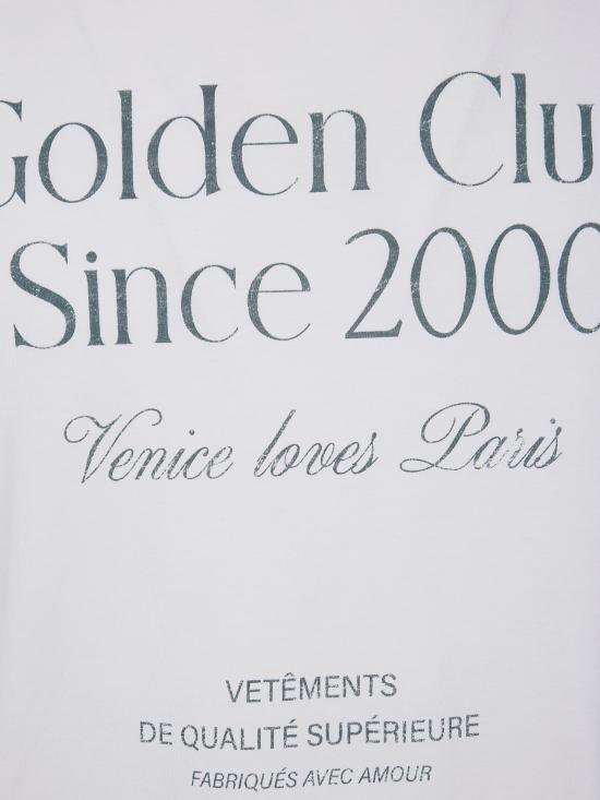 25FW 골든구스 반팔 티셔츠 GMP01220 P002254 11616 11616 ARTIC WOLF - GOLDEN GOOSE