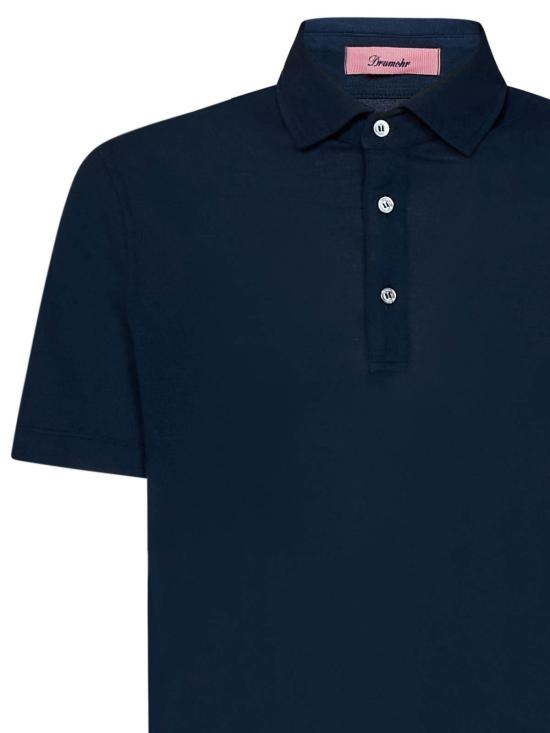 26SS 드루모어 폴로 티셔츠 DTJ202B795 Blue - DRUMOHR