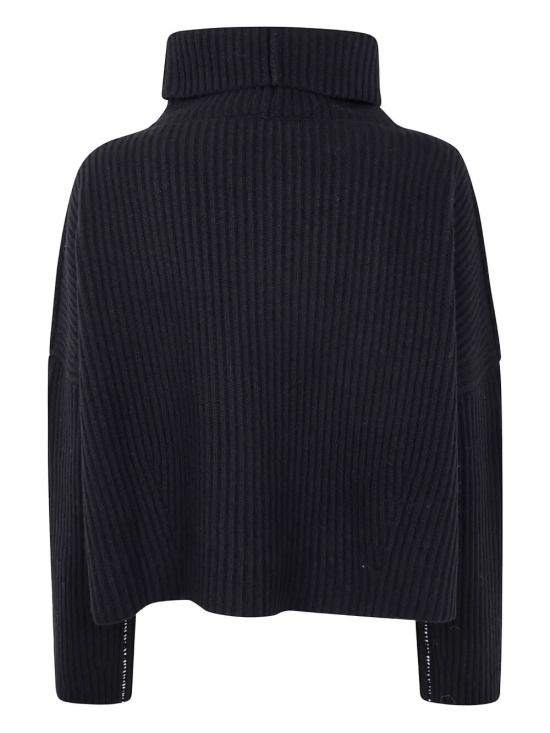 25FW 누어 터틀넥 253F20203 F2009 BLACK - NUUR