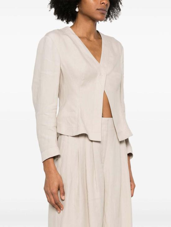 25SS 조르지오 아르마니 수트 자켓 GW000660TE11126U8048 Beige - GIORGIO ARMANI