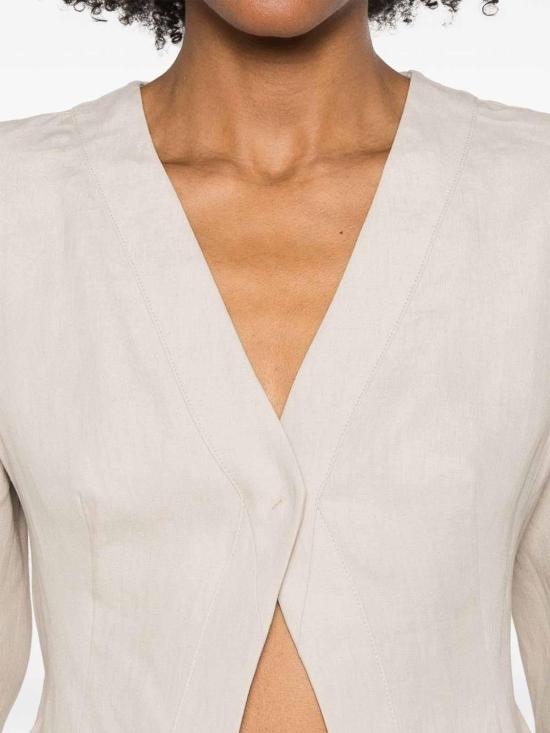 25SS 조르지오 아르마니 수트 자켓 GW000660TE11126U8048 Beige - GIORGIO ARMANI