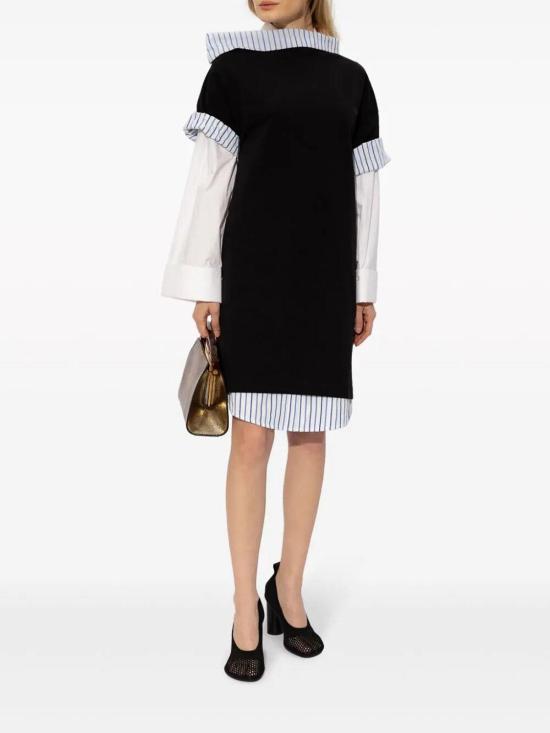  드리스 반 노튼 미디 스커트 2410111268603 Brown - DRIES VAN NOTEN