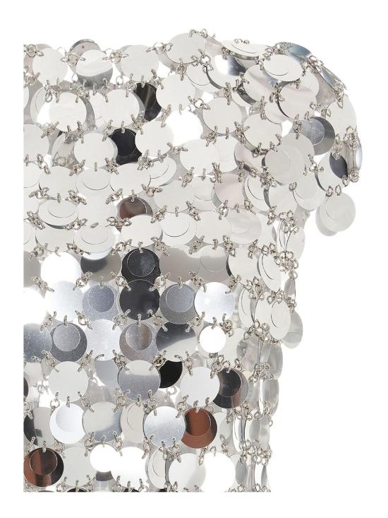 25FW 파코라반 민소매 티셔츠 19EITO010PS0133P040 Silver - PACO RABANNE