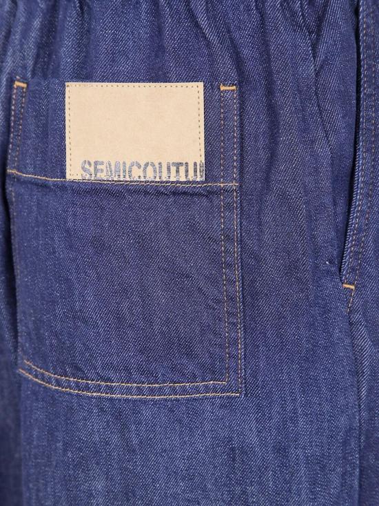 25FW 세미쿠튀르 스트레이트 팬츠 Y5WY20 JNS14 DARK STONE WASH - SEMI-COUTURE