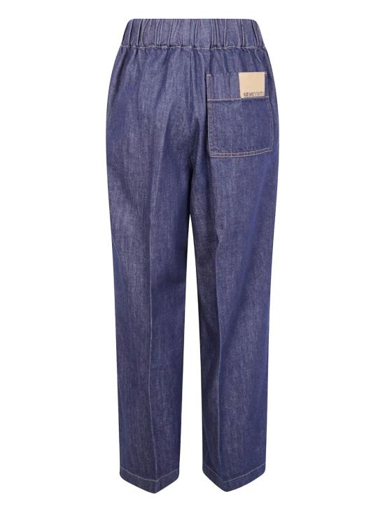 25FW 세미쿠튀르 스트레이트 팬츠 Y5WY20 JNS14 DARK STONE WASH - SEMI-COUTURE