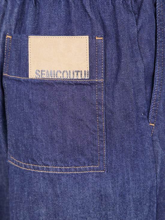 25FW 세미쿠튀르 스트레이트 팬츠 Y5WY20 JNS14 DARK STONE WASH - SEMI-COUTURE