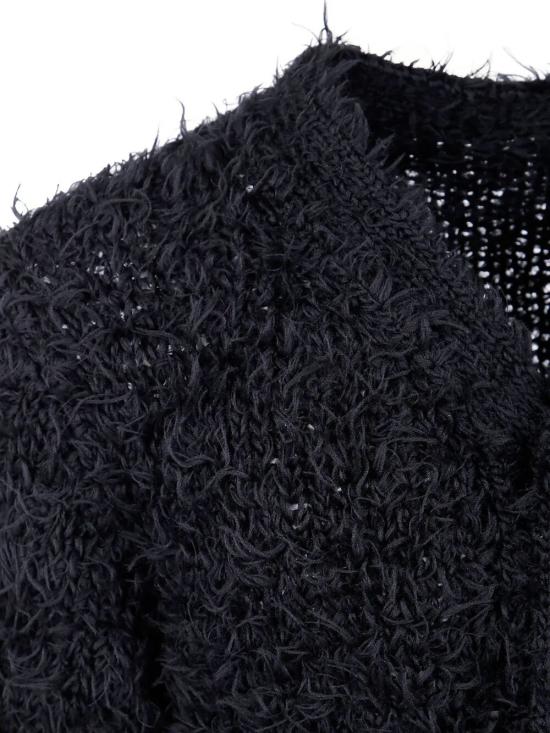 25FW 사카이 가디건 25 03837M 001 BLACK - SACAI