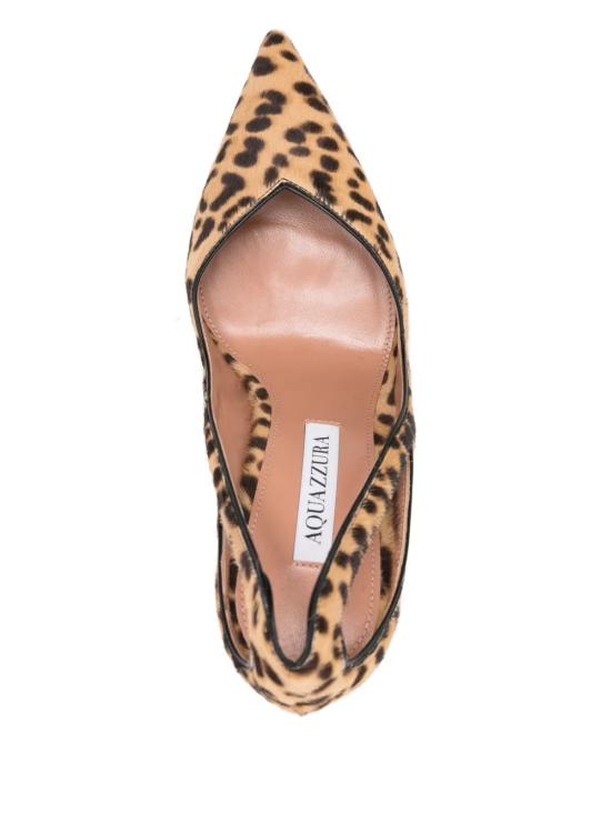 25FW 아쿠아주라 힐/펌프스 SHEHIGP0LYANNATLEOPONY Brown - AQUAZZURA