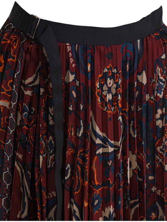 25FW 사카이 스커트 2507982701 BORDEAUX - SACAI