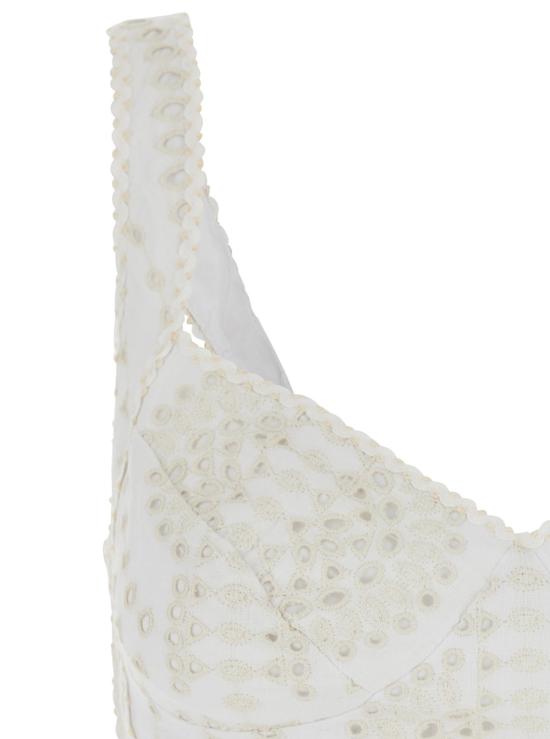 25SS 차로루이즈 민소매 티셔츠 254100IVORYNELUM White - CHARORUIZ