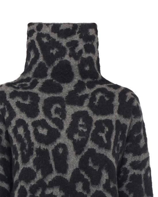 25FW 스텔라 맥카트니 터틀넥 6K1054 3S25901010 BLACK GREY - STELLA MCCARTNEY