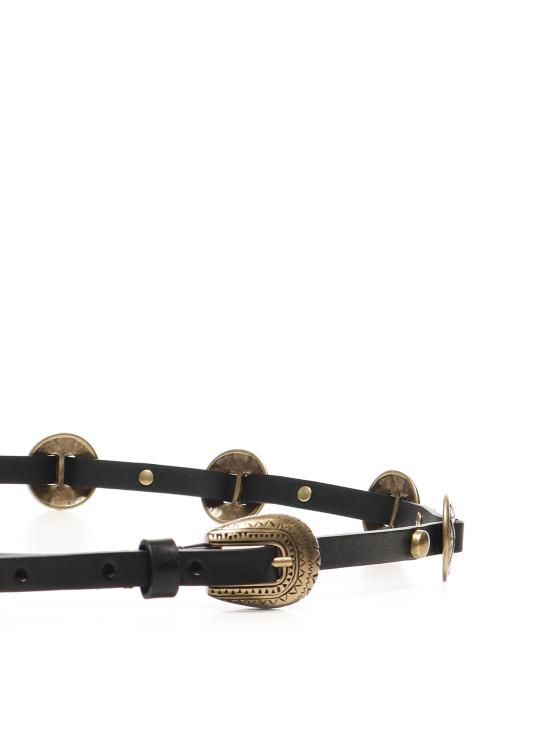 25FW 핑코 벨트 104038 A23SZ99W Black - PINKO