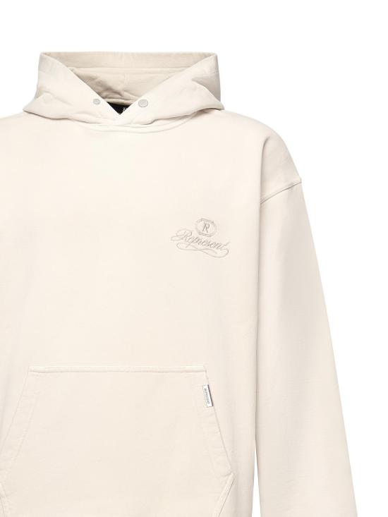 26SS 리프레젠트 후드 티셔츠 MLM100278 25 White - REPRESENT