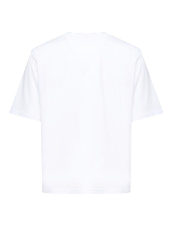 25FW 마르니 반팔 티셔츠 HUMU0348P0 USCY33LOW01 White - MARNI