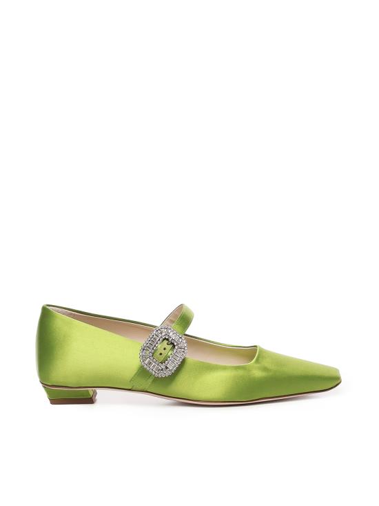 25FW 로저비비에 플랫 슈즈 RVW00743300RS0 V403 Green