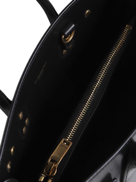 25FW 생로랑 토트백 421863 02G9W1000 Black - SAINT LAURENT