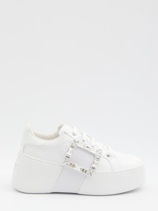 25FW 로저비비에 뮬/슬리퍼 RVW73729110 WHITE