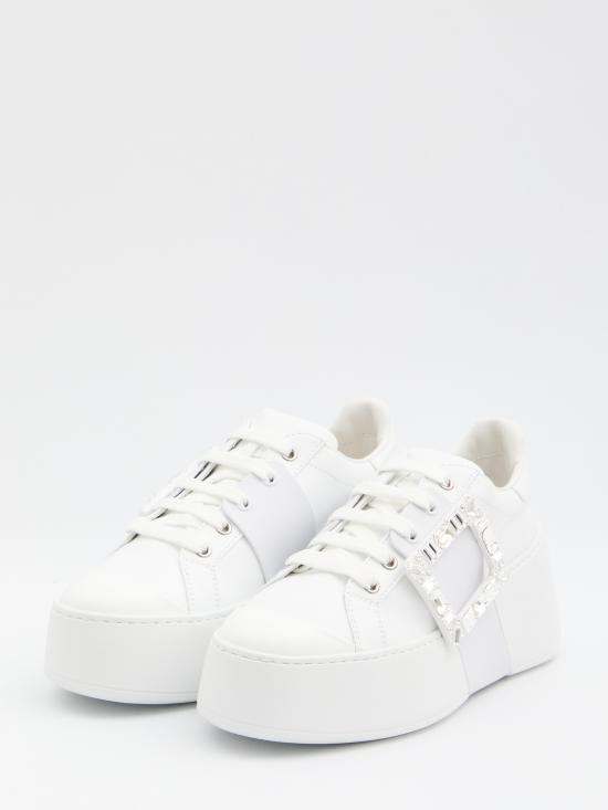 25FW 로저비비에 뮬/슬리퍼 RVW73729110 WHITE - ROGER VIVIER