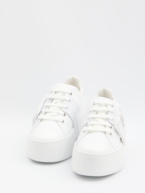 25FW 로저비비에 뮬/슬리퍼 RVW73729110 WHITE - ROGER VIVIER