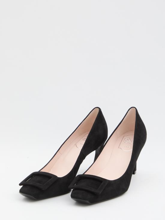 25FW 로저비비에 뮬/슬리퍼 RVW40026800 BLACK - ROGER VIVIER
