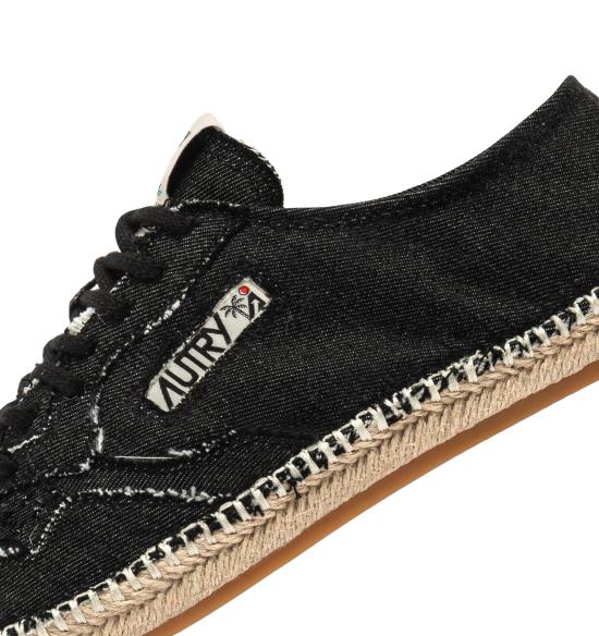 25FW 오트리 SANDY 샌디 에스파드리유 스니커즈 ESLWCV02 BLACK - AUTRY