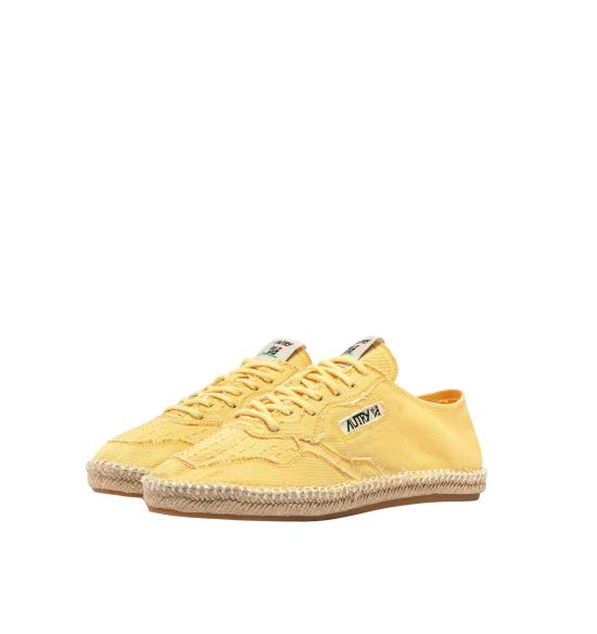 25FW 오트리 SANDY 샌디 에스파드리유 스니커즈 ESLWCV03 PASTYELL - AUTRY