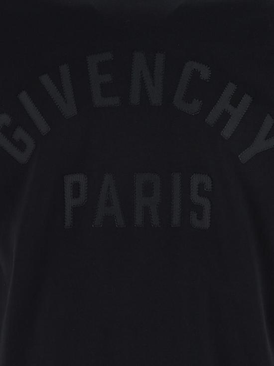 25FW 지방시 반팔 티셔츠 BM71NK3YRS 001 Black - GIVENCHY