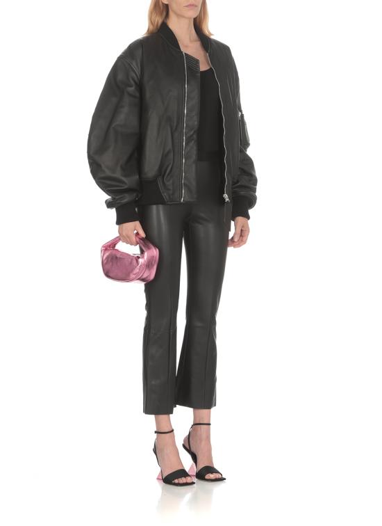 25FW 월포드 바디수트 티셔츠 75085 7005 Black - WOLFORD