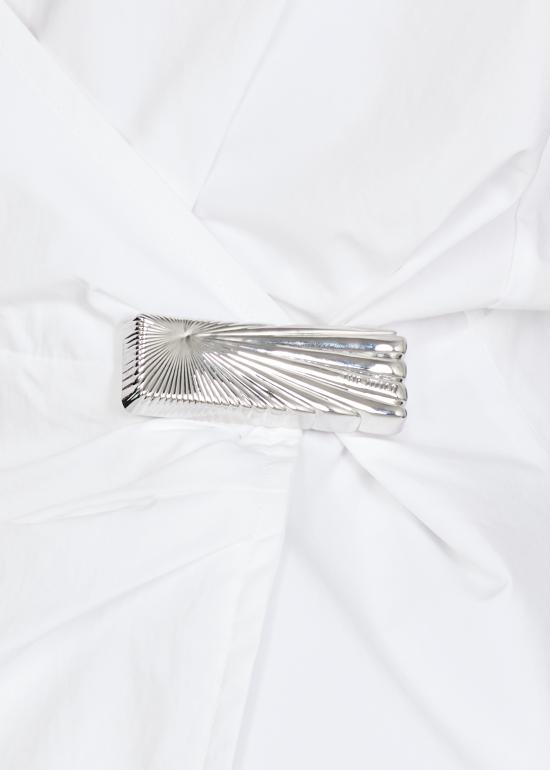 25FW 디 아티코 블라우스 251WCE00005 CCC052AA001 White - THE ATTICO