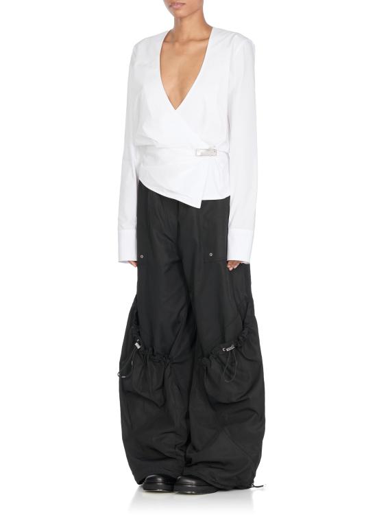 25FW 디 아티코 블라우스 251WCE00005 CCC052AA001 White - THE ATTICO