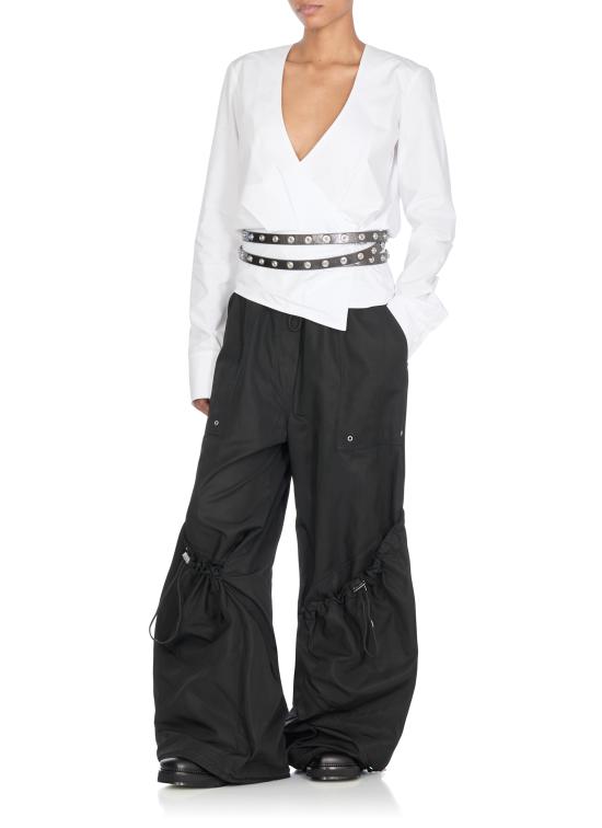 25FW 디 아티코 블라우스 251WCE00005 CCC052AA001 White - THE ATTICO