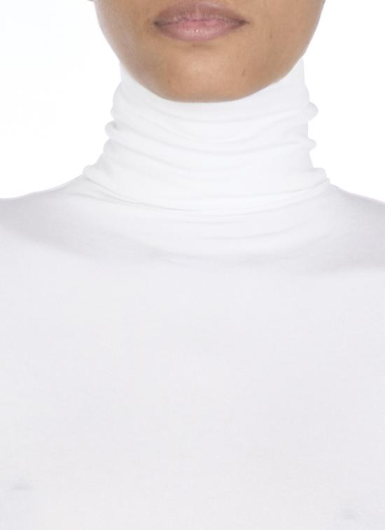 25FW 월포드 바디수트 티셔츠 75083 1001 White - WOLFORD