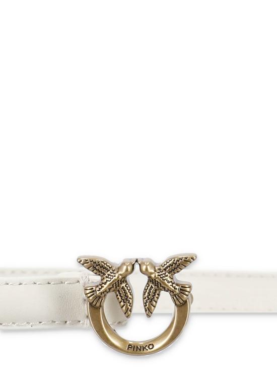  핑코 레귤러 벨트 102148 A0F1Z14Q White - PINKO