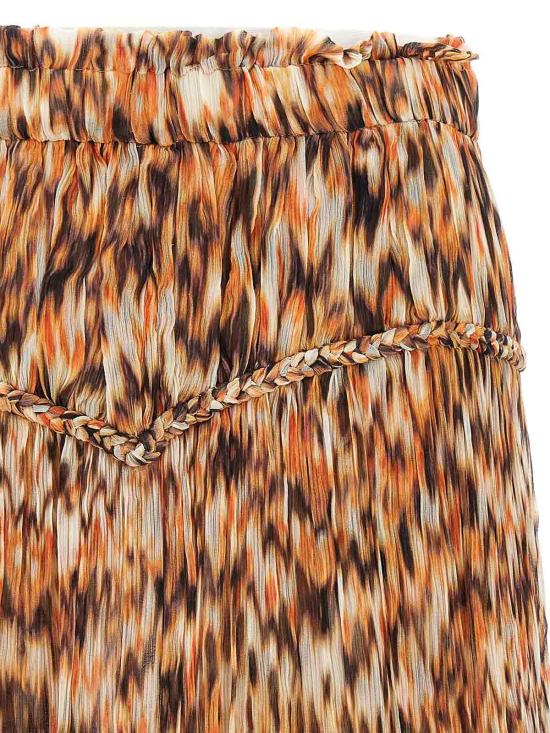  이자벨마랑 미디 스커트 JU0357FAC2J05I11OR Orange - ISABEL MARANT