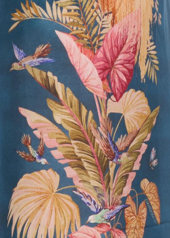 25FW 짐머만 스트레이트 팬츠 3575PSS253 DBPFL Blue - ZIMMERMANN