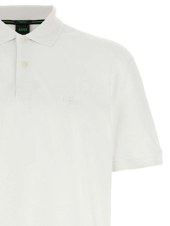  휴고보스 폴로 티셔츠 50507583100 White - HUGO BOSS