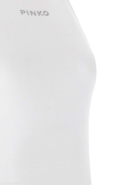  핑코 민소매 티셔츠 100822A22XZ04 White - PINKO