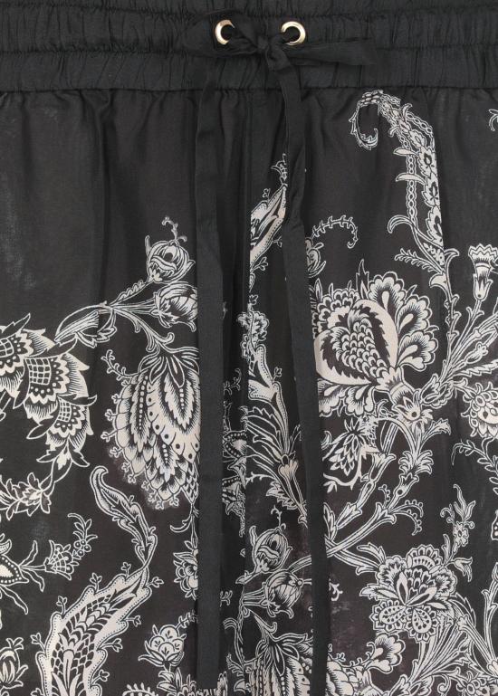 25FW 짐머만 스트레이트 팬츠 3254PSS251 CRMBLKFLO Ivory - ZIMMERMANN