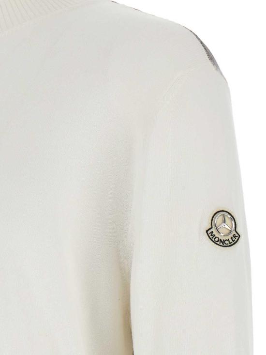  몽클레어 BY 니고 코튼 스웨터 K14019C00004M1113034 White - MONCLER