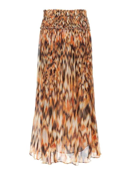  이자벨마랑 미디 스커트 JU0356FAC2J05I11OR Orange - ISABEL MARANT