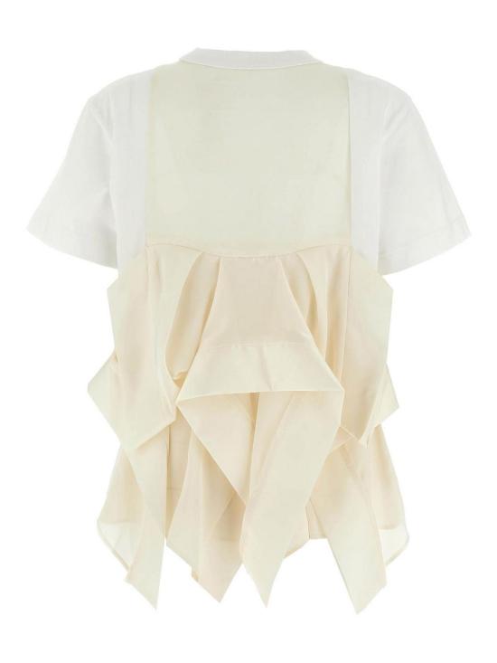  사카이 반팔 티셔츠 2507915101 White - SACAI