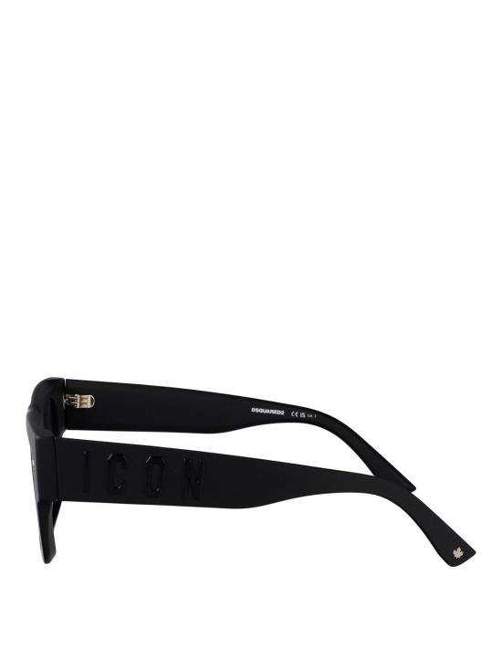 25SS 디스퀘어드2 선글라스 ICON0021S003 Black - DSQUARED2