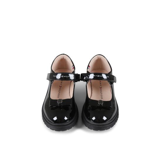26FW [키즈] 타미힐피거 플랫 슈즈 T3A3 32580 0774999 BLACK - TOMMY HILFIGER